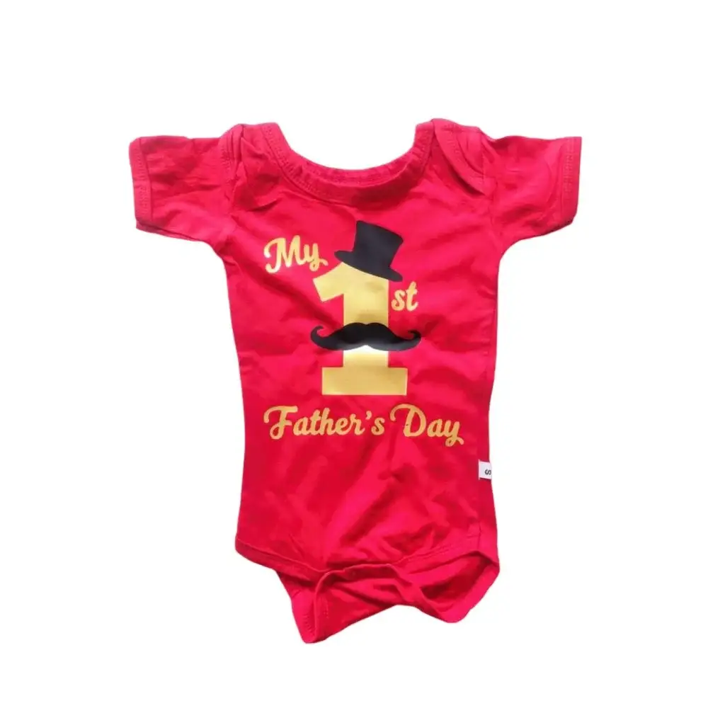 My 1st Father's Day Romper